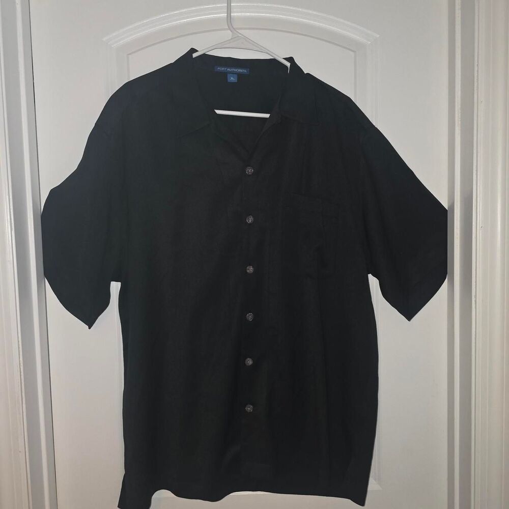 Port-authority Men's Black Shirt